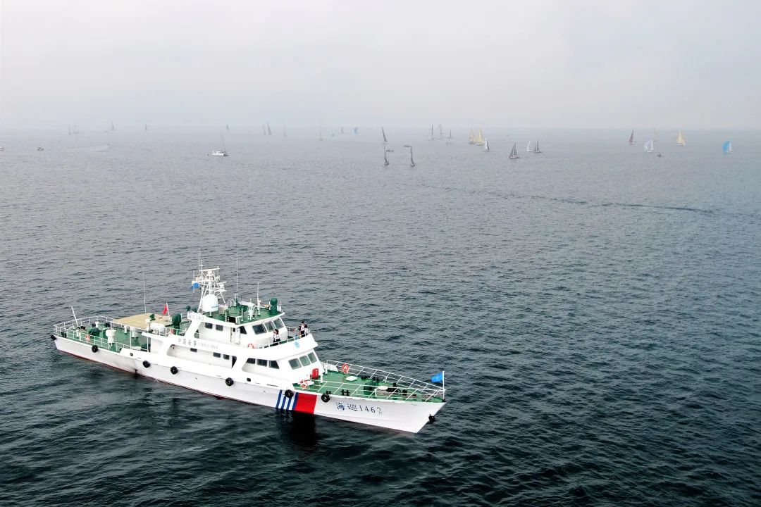 海事力量全力保障!深圳大亚湾海事局助力第十四届中国杯帆船赛