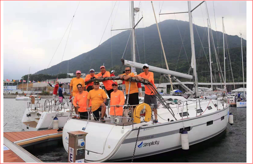 全国政协委员任帆船船长——香港SIMPLICTY GS帆船队参赛第15 届中国杯