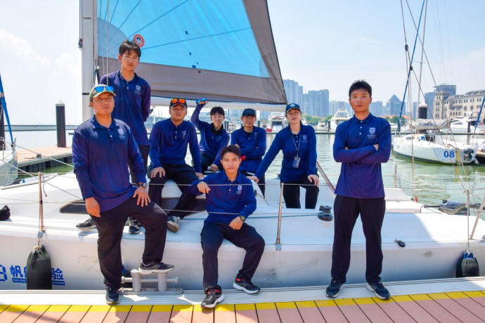 南沙游艇会队参加第15届中国杯帆船赛