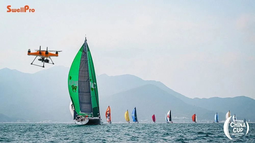 迎风破浪，航拍赛事盛宴！斯威普——第十五届中国杯帆船赛指定无人机供应商